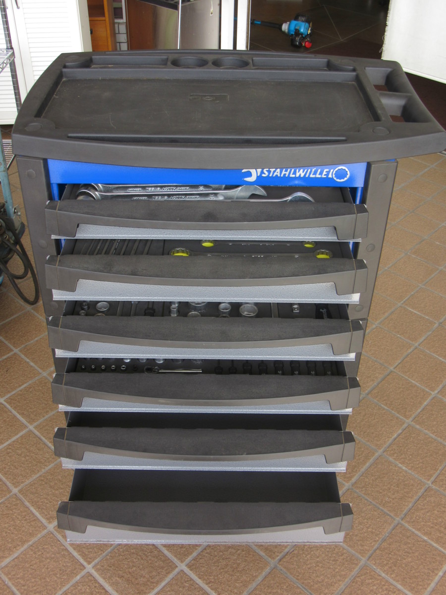 スタビレー 6段キャビネットツールボックス 鍵付き お譲り頂きました  
