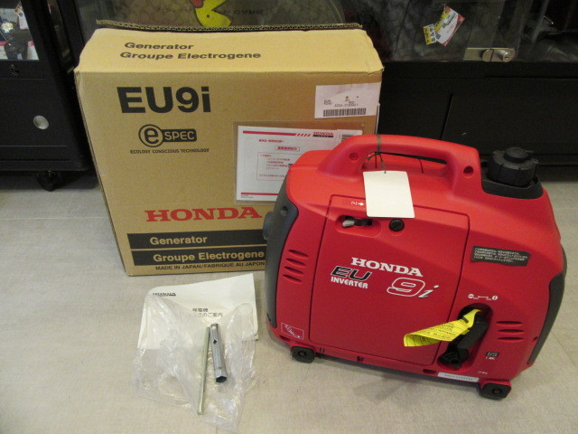 ホンダ EU9i 未使用品 （買取実績】HONDA インバーター発電機 EU9i［北 