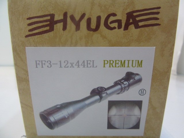 ◇未使用 HYUGA ヒューガ ライフルスコープ FF3-12×44EL お買取り価格 ...