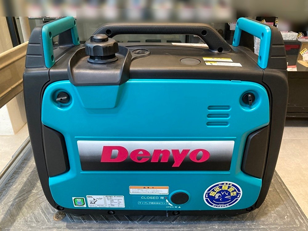 ◇Denyo デンヨー 小型インバーター発電機 GE-1800SS-IV 1.8kVA 工具 