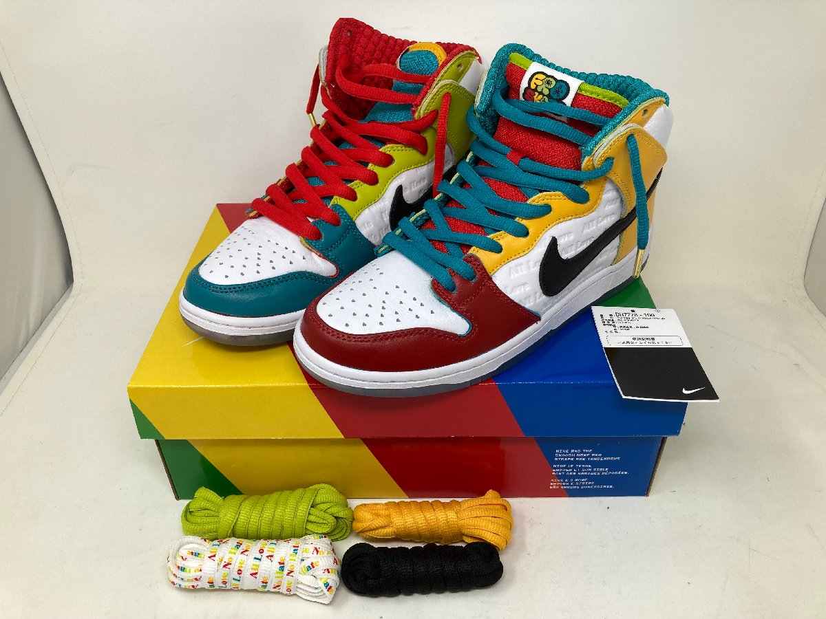 ◇NIKE ナイキ ハイカットスニーカー フロスケート 26.5cm DH7778-100 