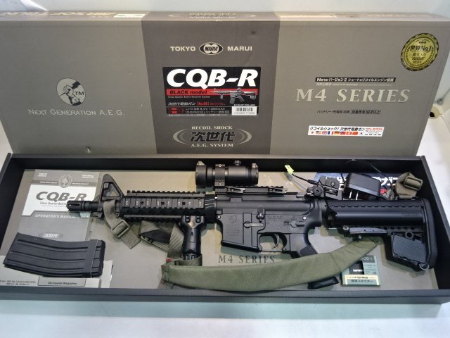 東京マルイ 次世代電動ガン M4A1 CQB-R BLACK 東京マルイ 次世代電動ガン CQB-R BLACK model 18歳以上対象商品