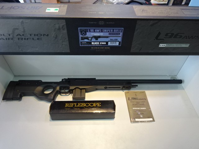 東京マルイ L96AWS BLACK STOCK スコープ付き