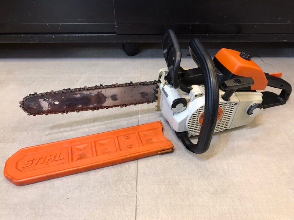 STIHL MS200 チェーンソー ジャンク お盆価格 浅
