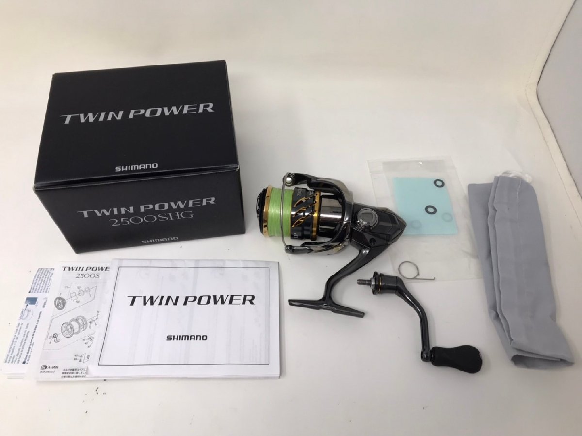 ◇シマノ ツインパワー TWIN POWER 2500SHG リール 釣具 箱・取説付き