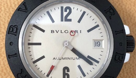 ◆BVLGARI ブルガリ AL38TA アルミニウム 自動巻き メンズ腕時計 中古　お買取価格をお教えします！