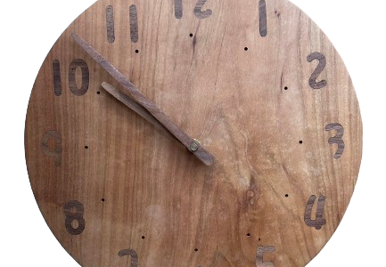 ▼木工房　からん　手作り木製掛け時計　お買取り致しました！
