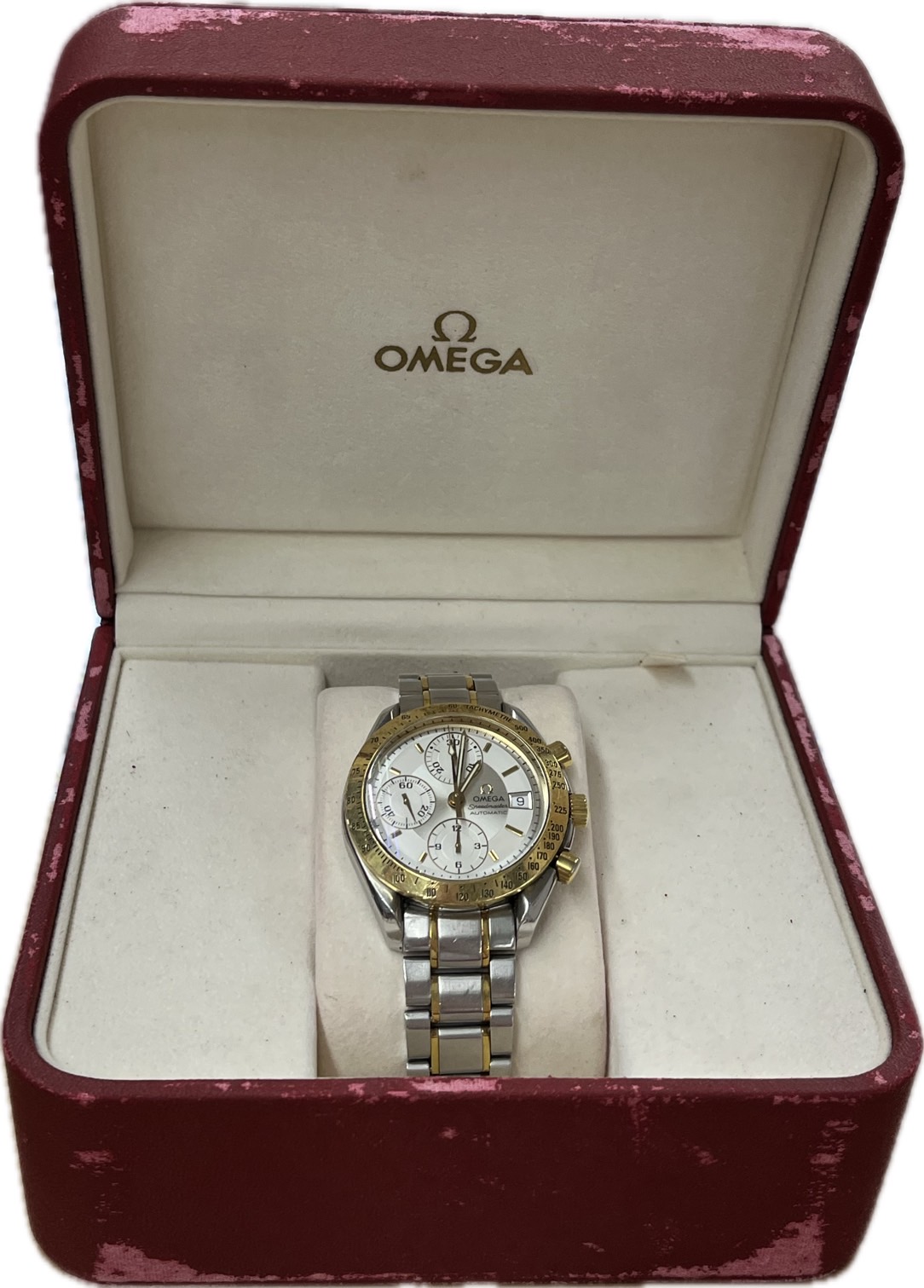 ▽OMEGA オメガ スピードマスター 自動巻き 3313.30 中古 お買取価格を