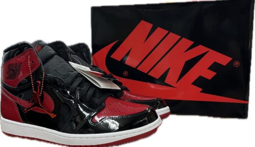 ▼NIKE ナイキ AIR JORDAN 1 Retro パテント ブレッド ハイカットスニーカー 555088-063 お買取価格をお教えします！