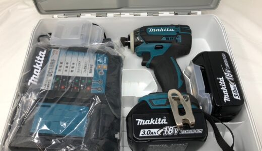 ◆makita マキタ 充電式インパクトドライバー TD149DRFX バッテリー×2､充電器付属 中古　お買取価格をお教えします！