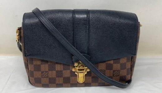 ◆LOUISVUITTON ルイヴィトン ショルダー クラプトンバッグ N44243 ダミエ柄 中古　お買取価格をお教えします！