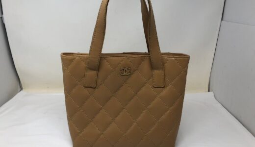 ◆CHANEL シャネル トートバッグ ハンドバッグ ベージュ系 バッグ 中古　お買取価格をお教えします！