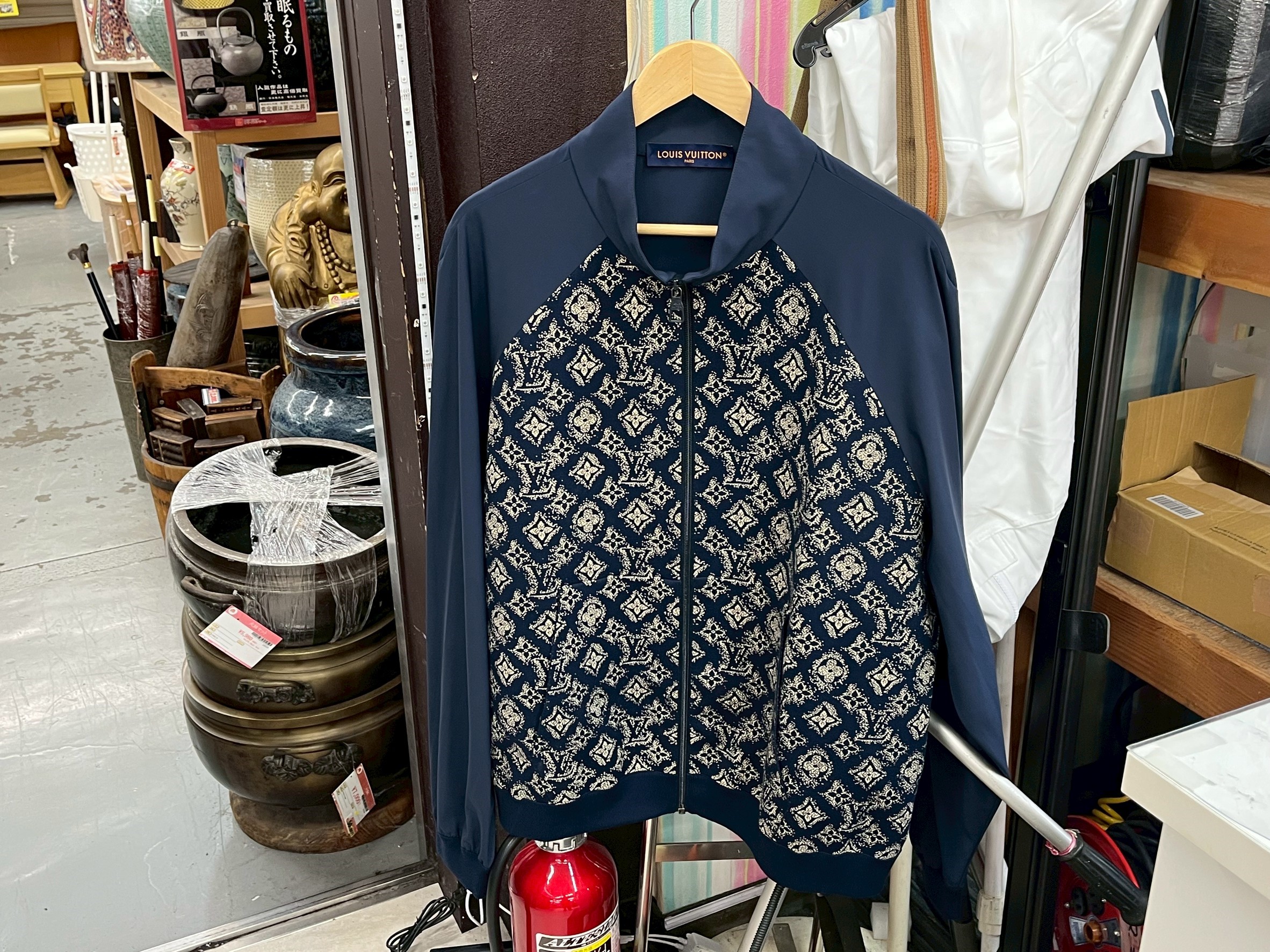 ▽LOUIS VUITTON テクニカル コットン モノグラム トラック