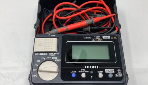 ◆HIOKI 日置電機 絶縁抵抗計 IR4053 計測器 中古 お買取り金額をお伝えします！◆