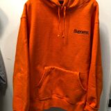◆Supreme/シュプリーム/RN101837/ワールドワイド/ロゴパーカー/オレンジ/Mサイズ　お譲りいただきましたのでご紹介いたします！