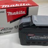 ◆makita/マキタ/バッテリー/40Vmax/BL4080F/未使用　お譲りいただきました！