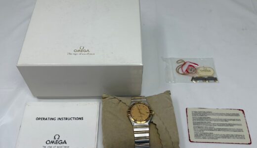 ◆OMEGA/オメガ/腕時計/K18/コンステレーション/1212.10.10/コマ、箱付き　お譲りいただきました！気になる査定金額は…？