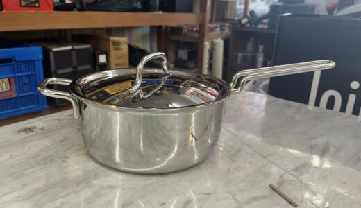 ▽ジオ・プロダクト 片手鍋　未使用品 GEO-18Nをお買取りさせていただきました！！