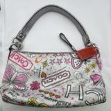 ▽COACH　コーチ　バンダナグラフィティバッグ　F15713　お買取りさせていただきました。