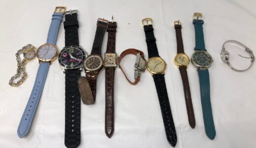 ◆電池切れジャンク腕時計10点まとめセット　電池が切れていてもお買取り可能！腕時計のご査定はリサイクルマート諏訪店をご利用ください！