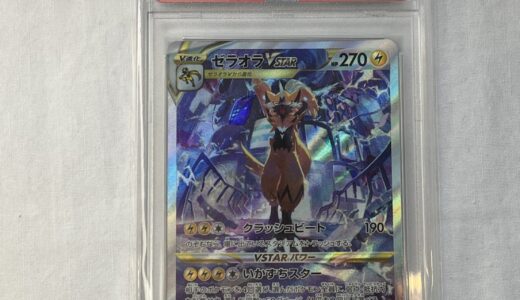 ▽Pokemon Card Game　ポケモンカード　ゼラオラ V STER/SAR　220/172　PSA10鑑定品　お買取りさせていただきました！