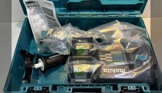 ◆makita/マキタ/充電式ディスクグラインダー/CA045GRMX/充電器･バッテリー付/未使用/保管品 お買取りさせていただきました！