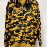 ◆A BATHING APE/アベイシングエイプ/シャークパーカー/001ZPL801007M/XLサイズ/未使用/保管品 お買取りさせていただきました！