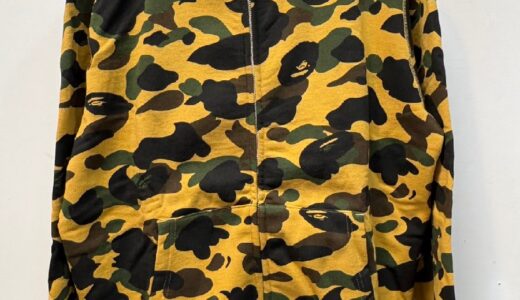 ◆A BATHING APE/アベイシングエイプ/シャークパーカー/001ZPL801007M/XLサイズ/未使用/保管品 お買取りさせていただきました！