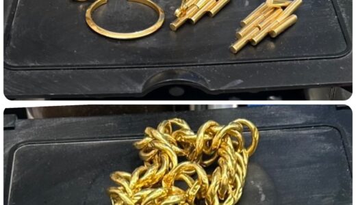 ▼伊那店　K21ブレスレット・K18アクセサリーをお買取りしました！